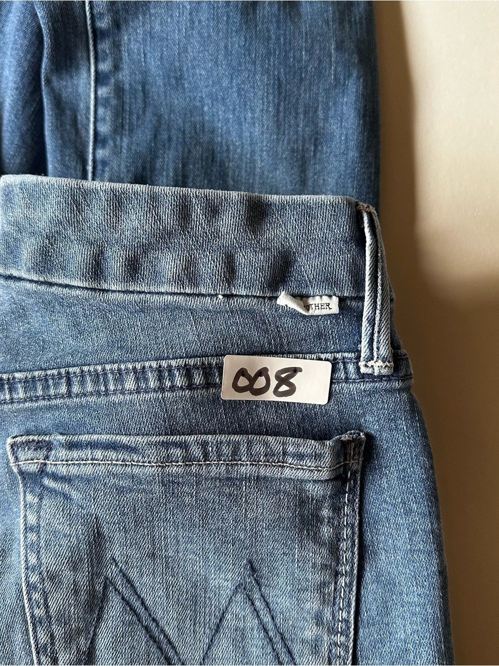 MOTHER Blue Looker Ankle Jeans - Picture 9 of 10